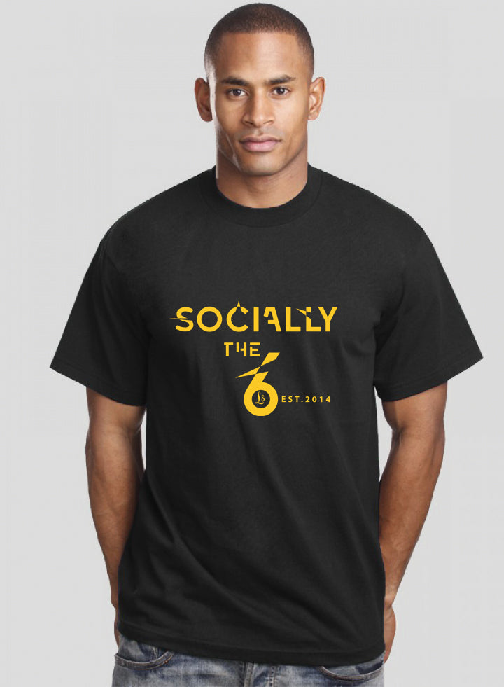 Mens ST6 EST. 2014 Crewneck T-Shirt