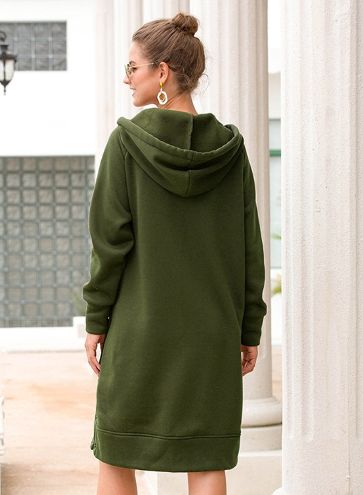 Oh Snap Hoodie Dress